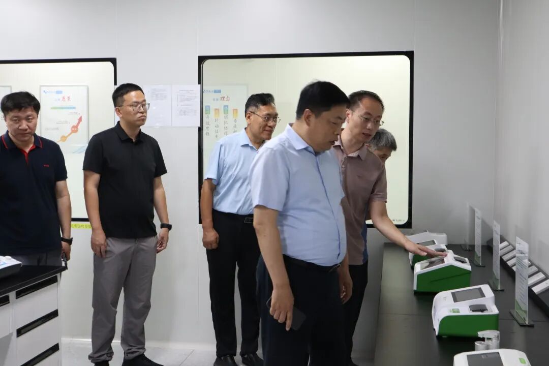 國家糧科院專家組蒞臨南京微測調研